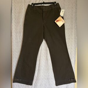 NWT Women’s Caribbean Joe Size 10 Dark Brown Pants MSRP $43